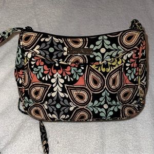 EUC Vera Bradley Crossbody Purse Handbag Paisley Print